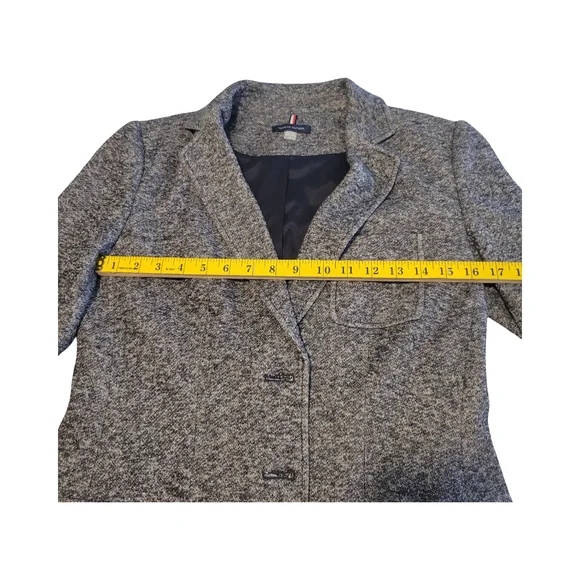 Tommy Hilfiger Gray Blazer Tailored Suit Jacket - Picture 7 of 11